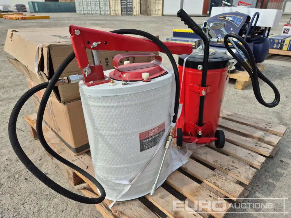 Unused Selection of Grease Pump 20L (3 of) 16L (2 of)