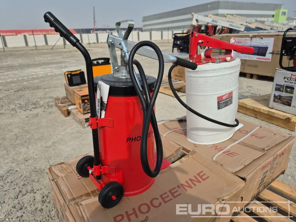 Unused Selection of Grease Pump 20L (1 of) 16L (4 of)