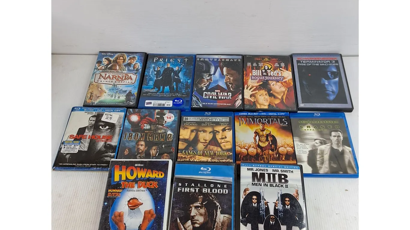 Assorted Movies - Men in Black, Immortals, Howard the Duck