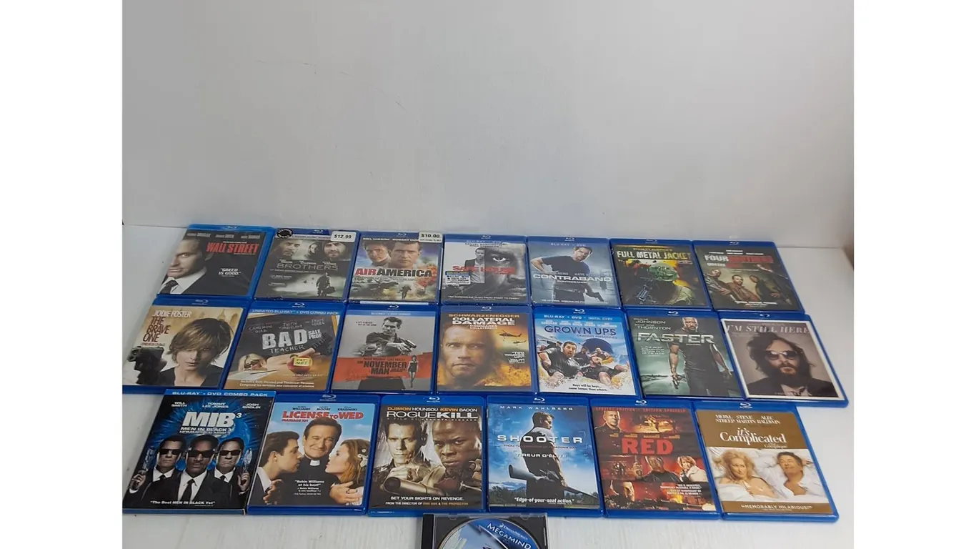 (21) DVD Movies (Some Sealed) - Full Metal Jacket, Bad Teacher, Safe House