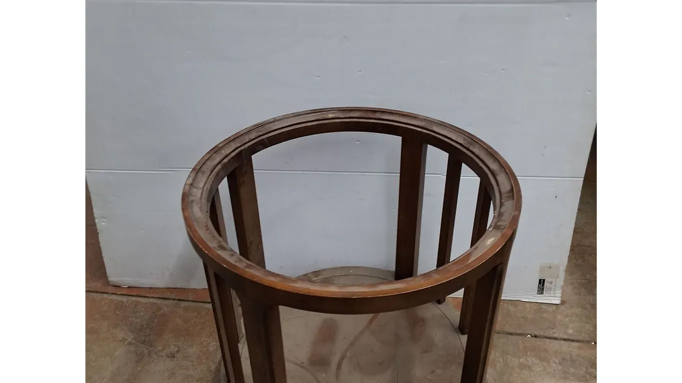 **Round Wooden Side Table Body No Shipping
