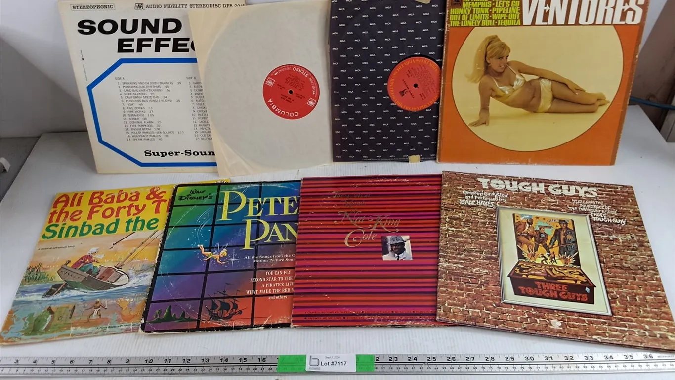 Assorted Vinyl Records - Ventures, Tough Guys, Eddie Money, Misc
