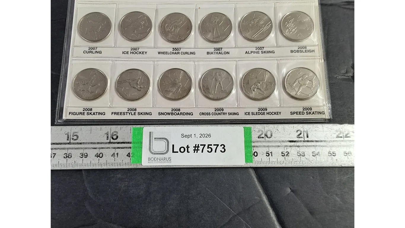 2007-2009 Canadian Commemorative Quarters