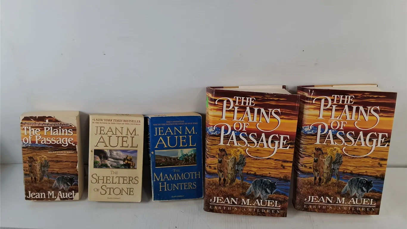 (5) Jean M. Auel Novels, Two Copies