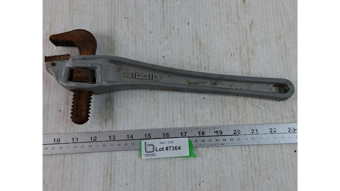 Ridgid Heavy-Duty 14" Offset Pipe Wrench