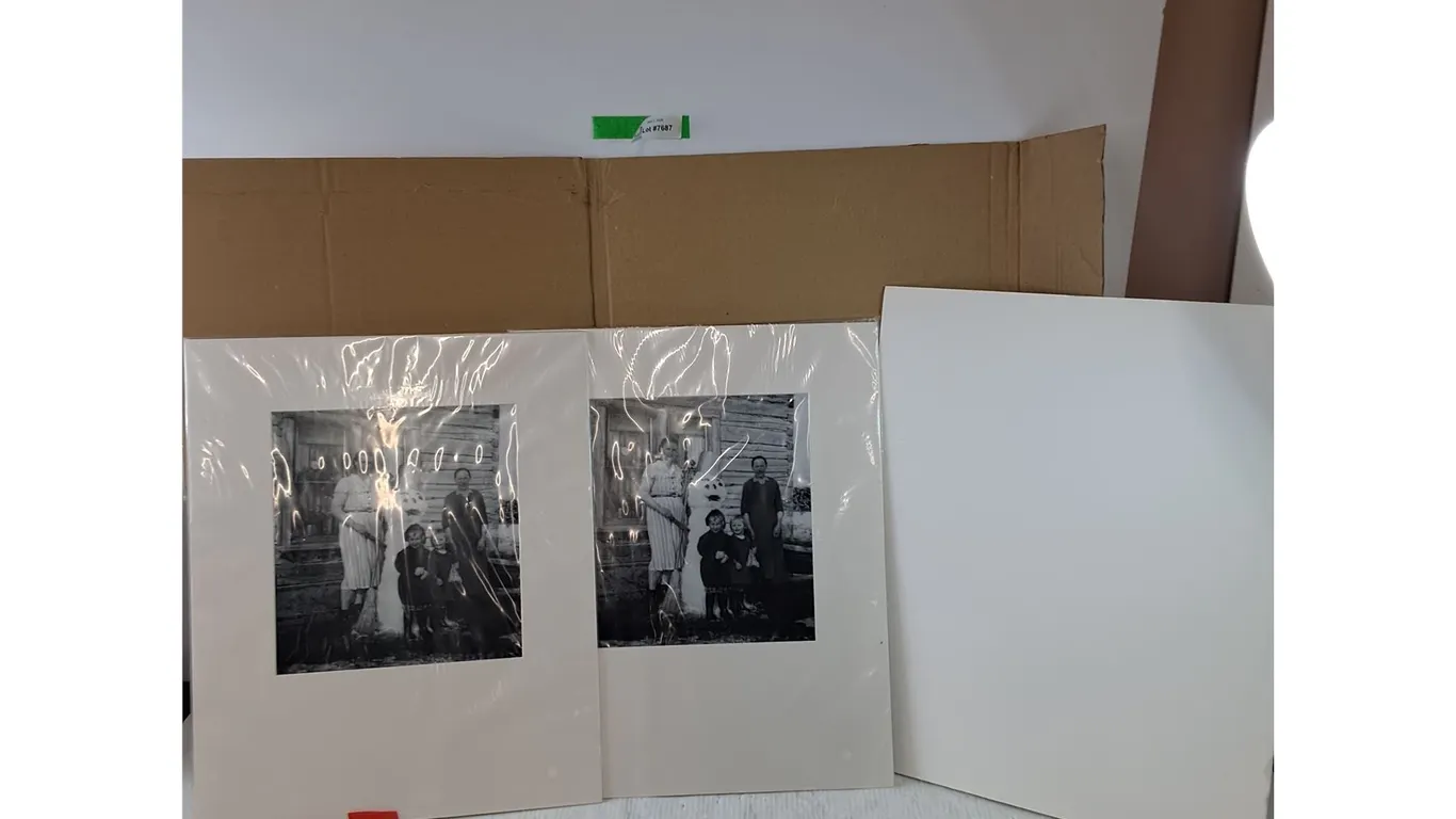 (2) Pictures, Old Winter 1950 by Al Bourassa