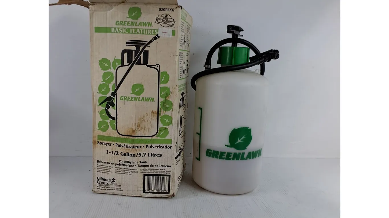 *Greenlawn 1.5 Gallon Sprayer ( as is, substance inside unknown, cannot ship)