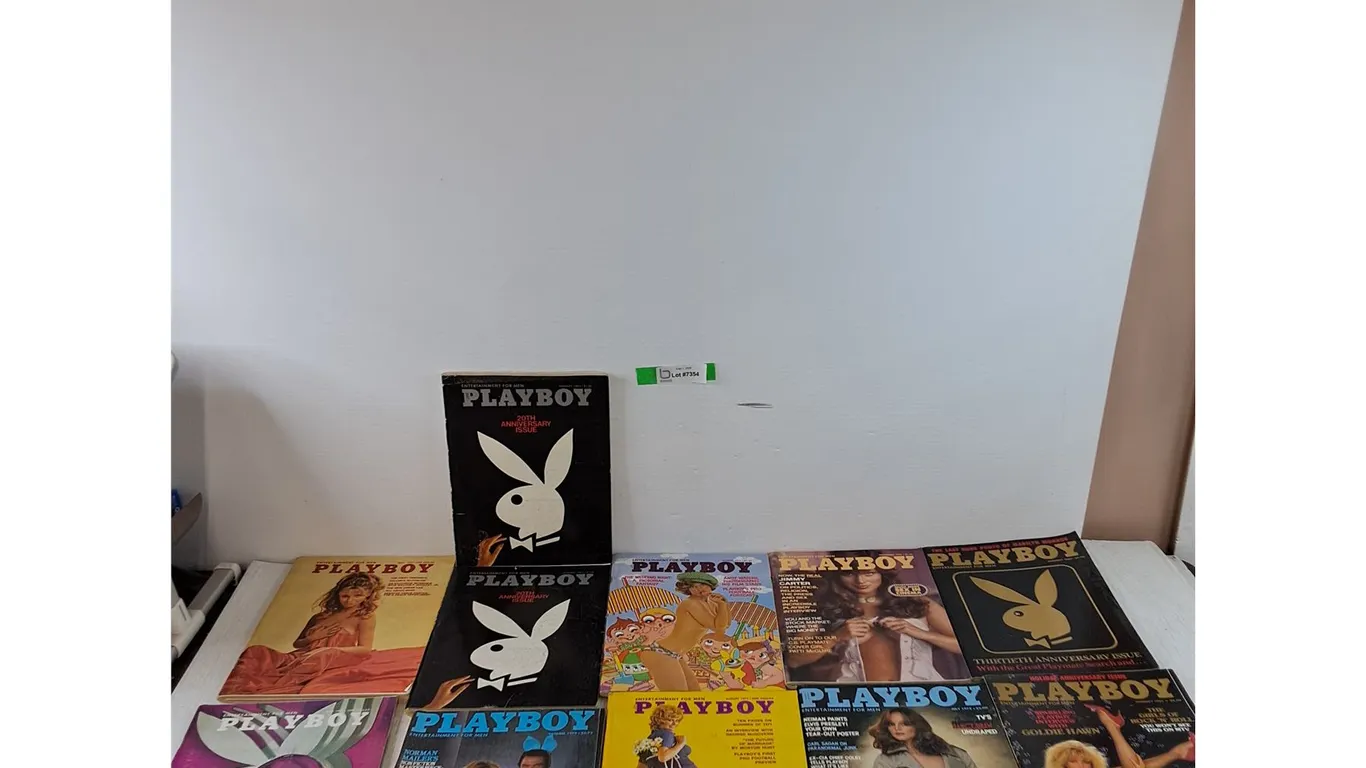 (11) Playboy Magazines in Various Condition, Assorted Issues From 1970 - 1985