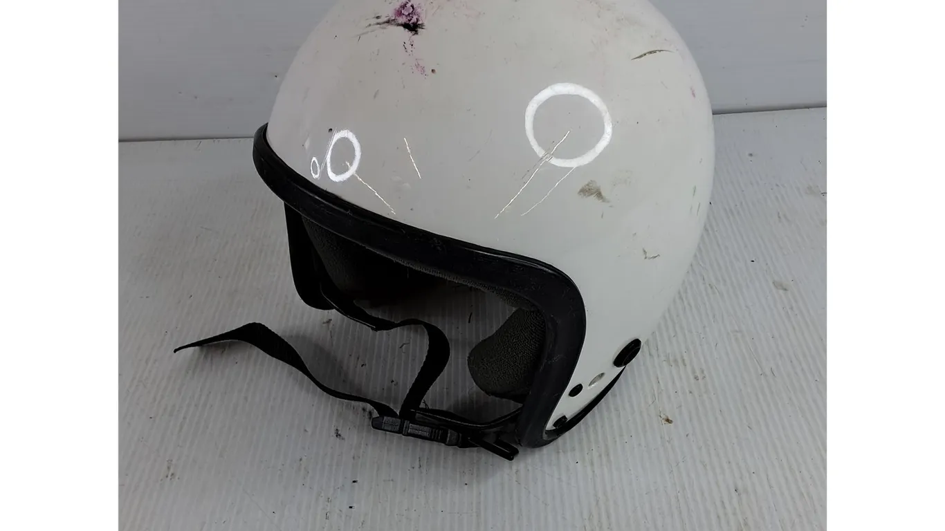 Vintage Motorcycle Helmet