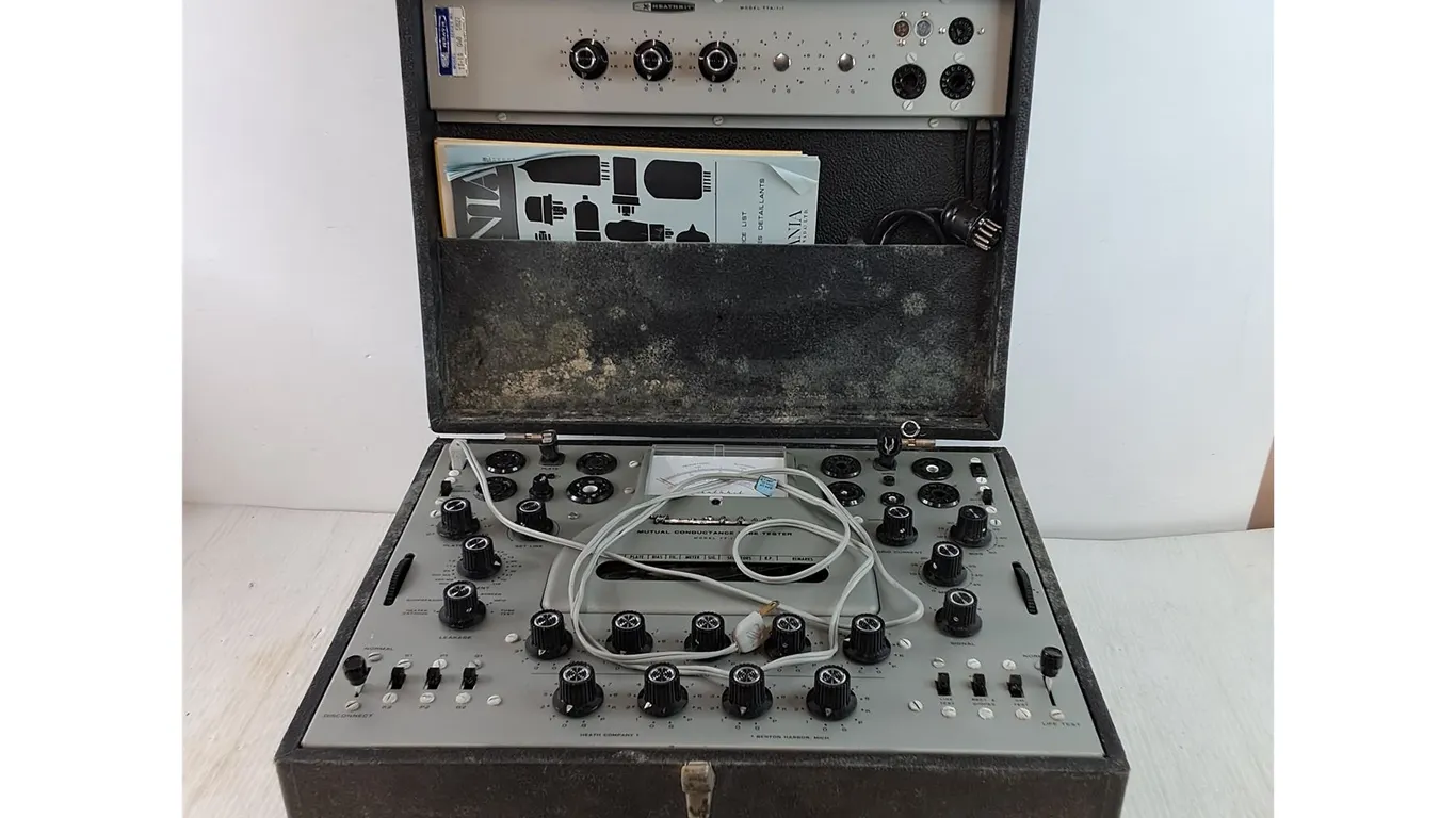Heathkit Mutual Conductor Tube Tester Untested As-Is, Pickup Only