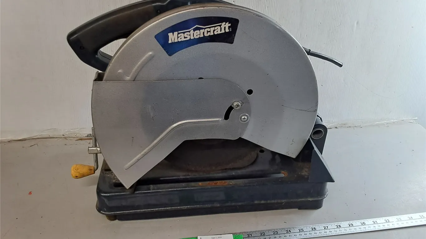 Mastercraft Cutoff Saw- As Is, Can't Ship