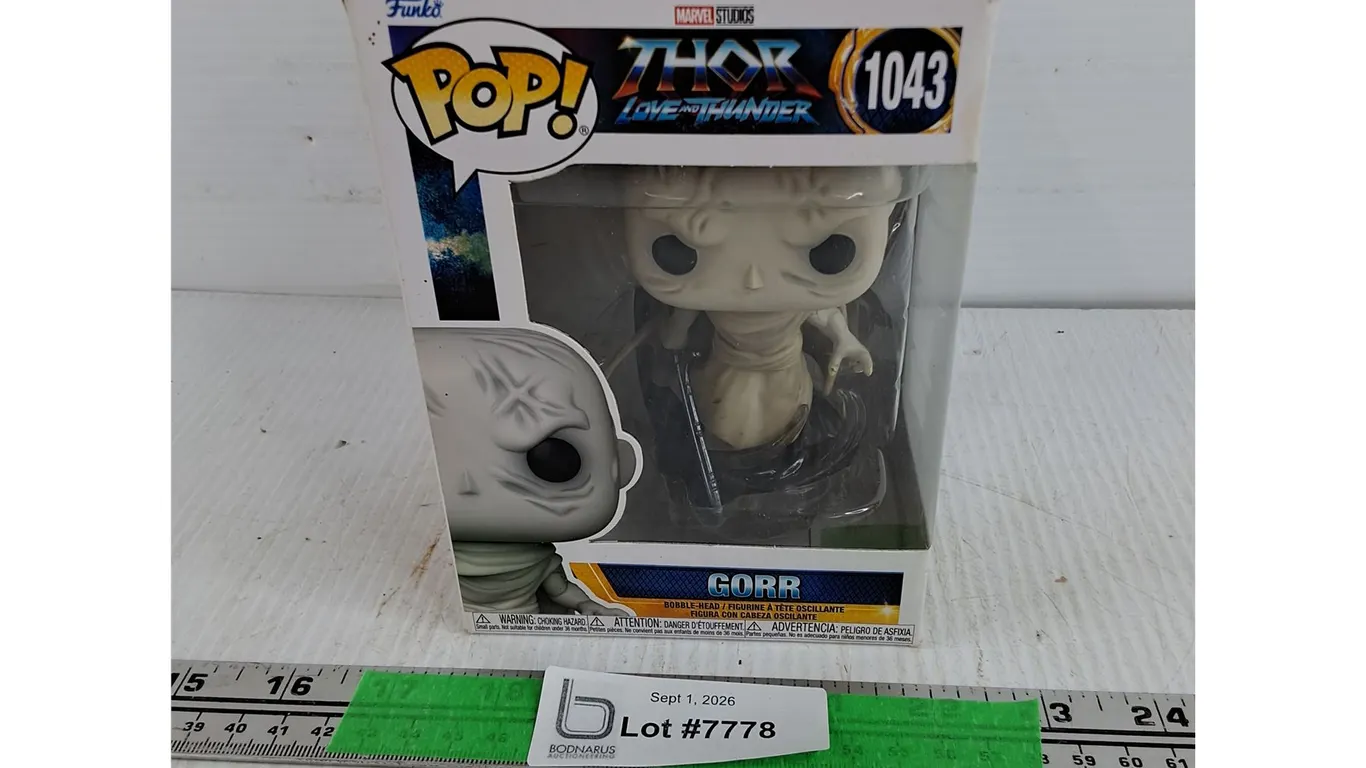 Pop Thor Love & Thunder Gorr Bobble Head Figure