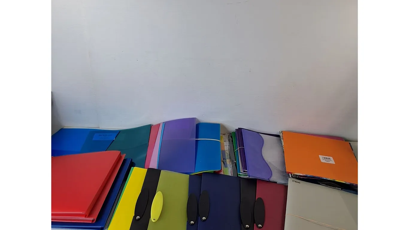 Assorted Portfolios and Duotangs