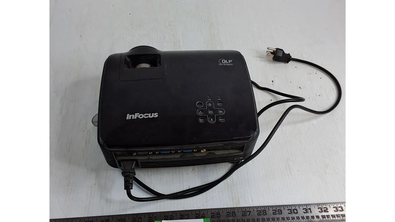 InFocus Projector - Powers On