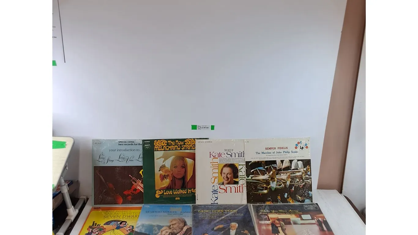 (12) Vinyl Records, Johnny Douglas, The Now, Sousa, John Williams