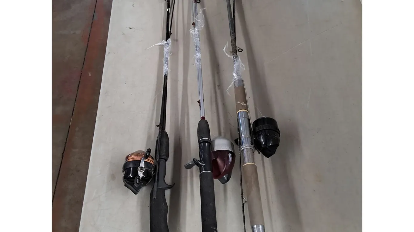 (3) Fishing Rods - Pickup Preferred