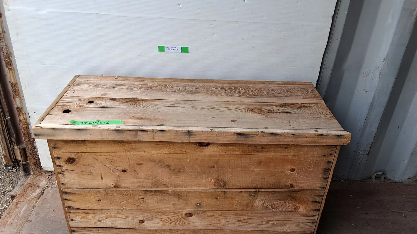 ***Wooden Storage Box- Can't Ship