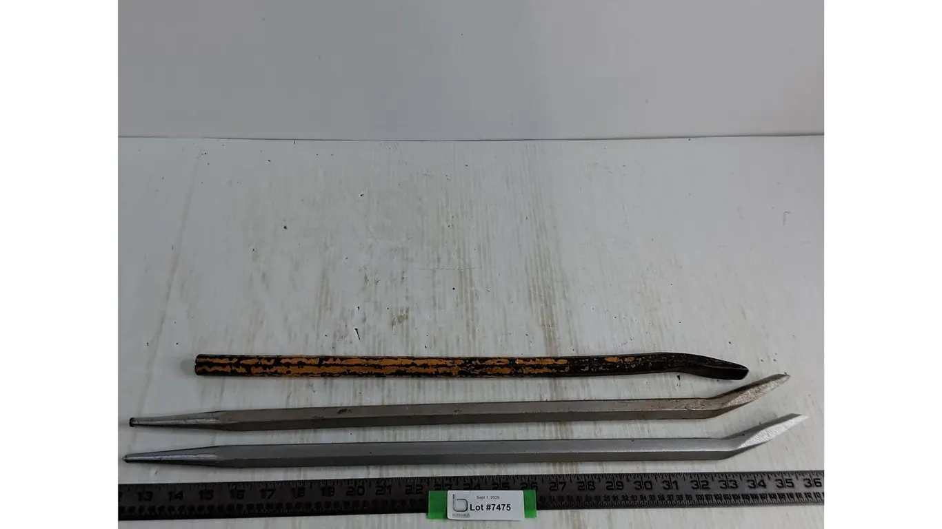(3) Pry Bars