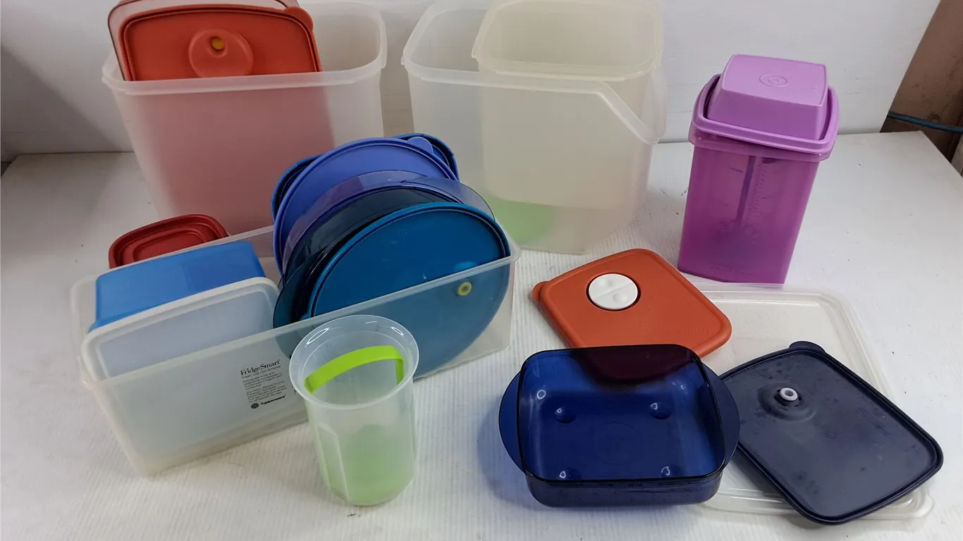 Assorted Plastic Food Containers