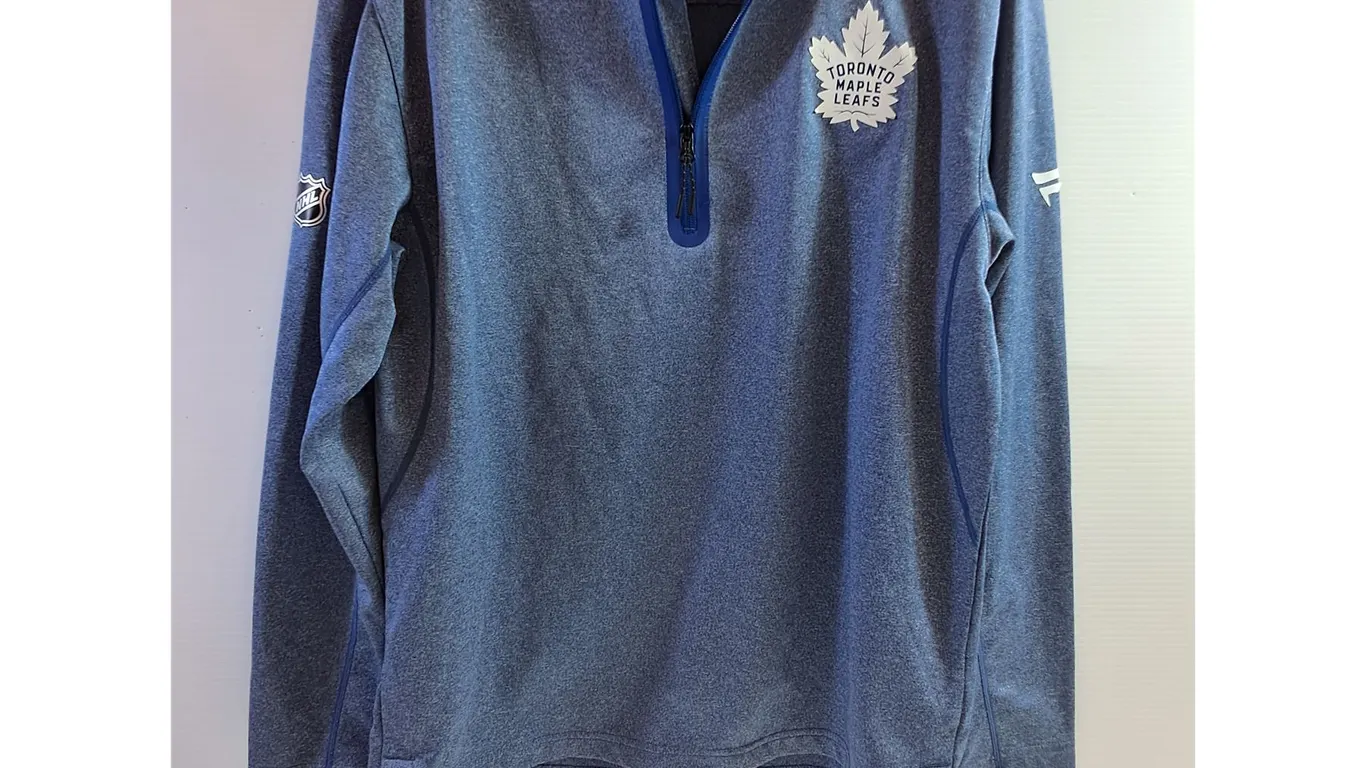 NHL Authentic Pro Fanatics Toronto Maple Leafs Long Sleeve - Medium