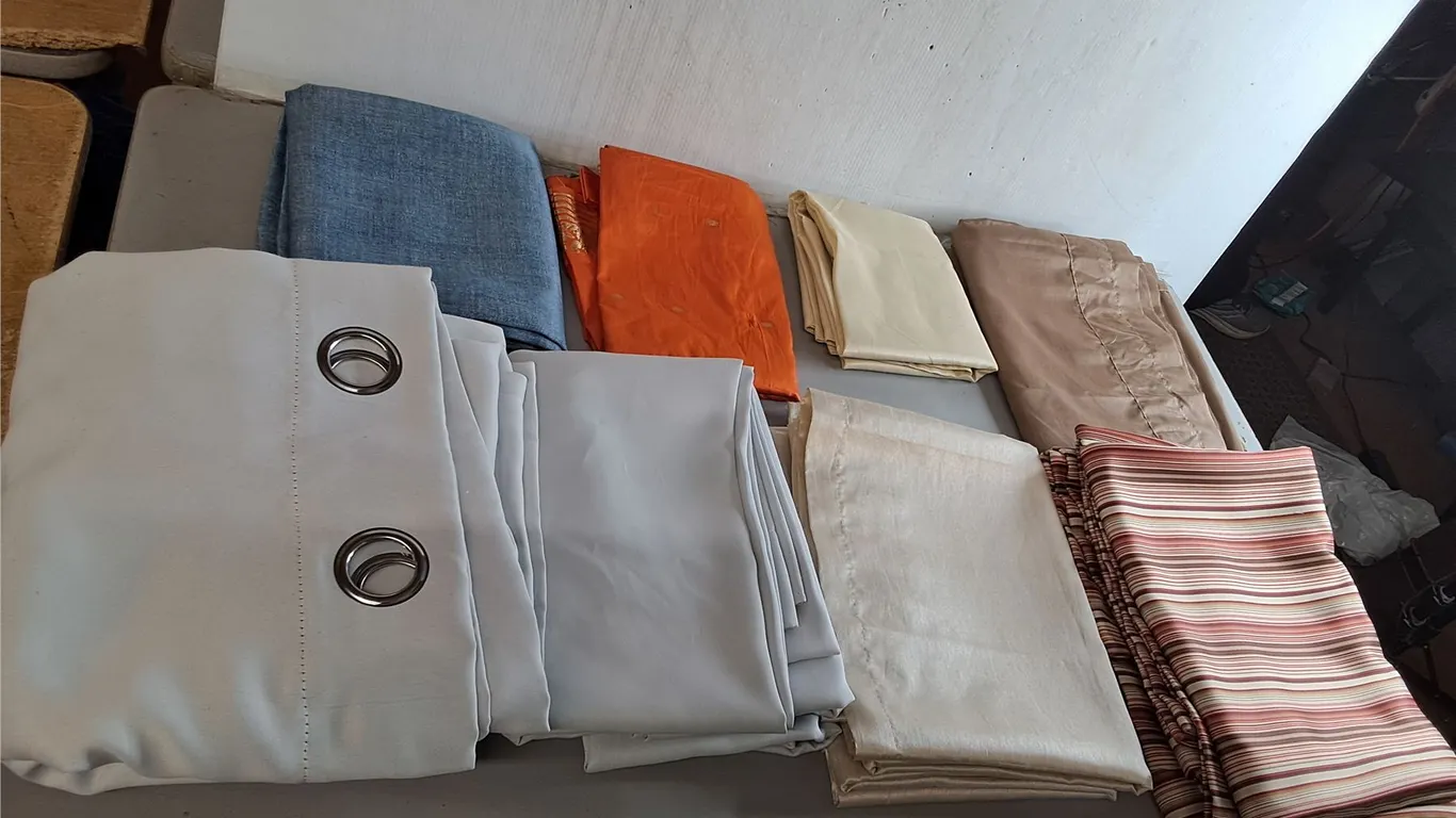 Lot of Curtains Up to 86" x 54"