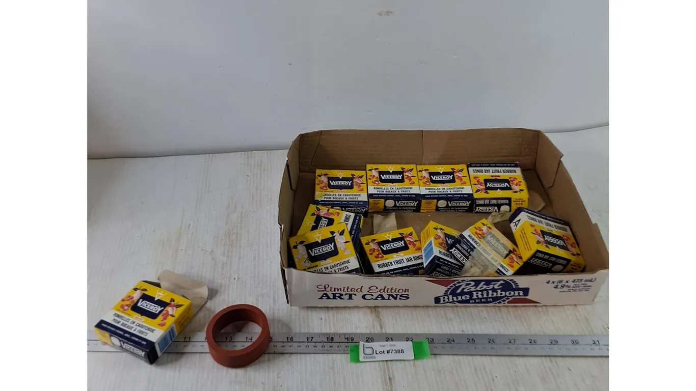 (11) Viceroy Rubber Fruit Jar Rings Packs
