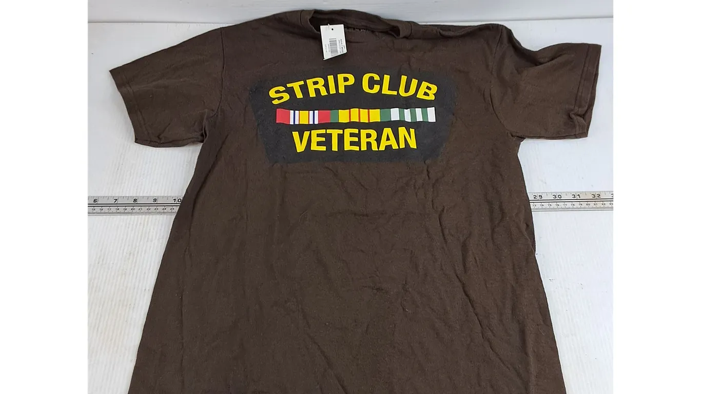 Strip Club Veteran T Shirt - Size M