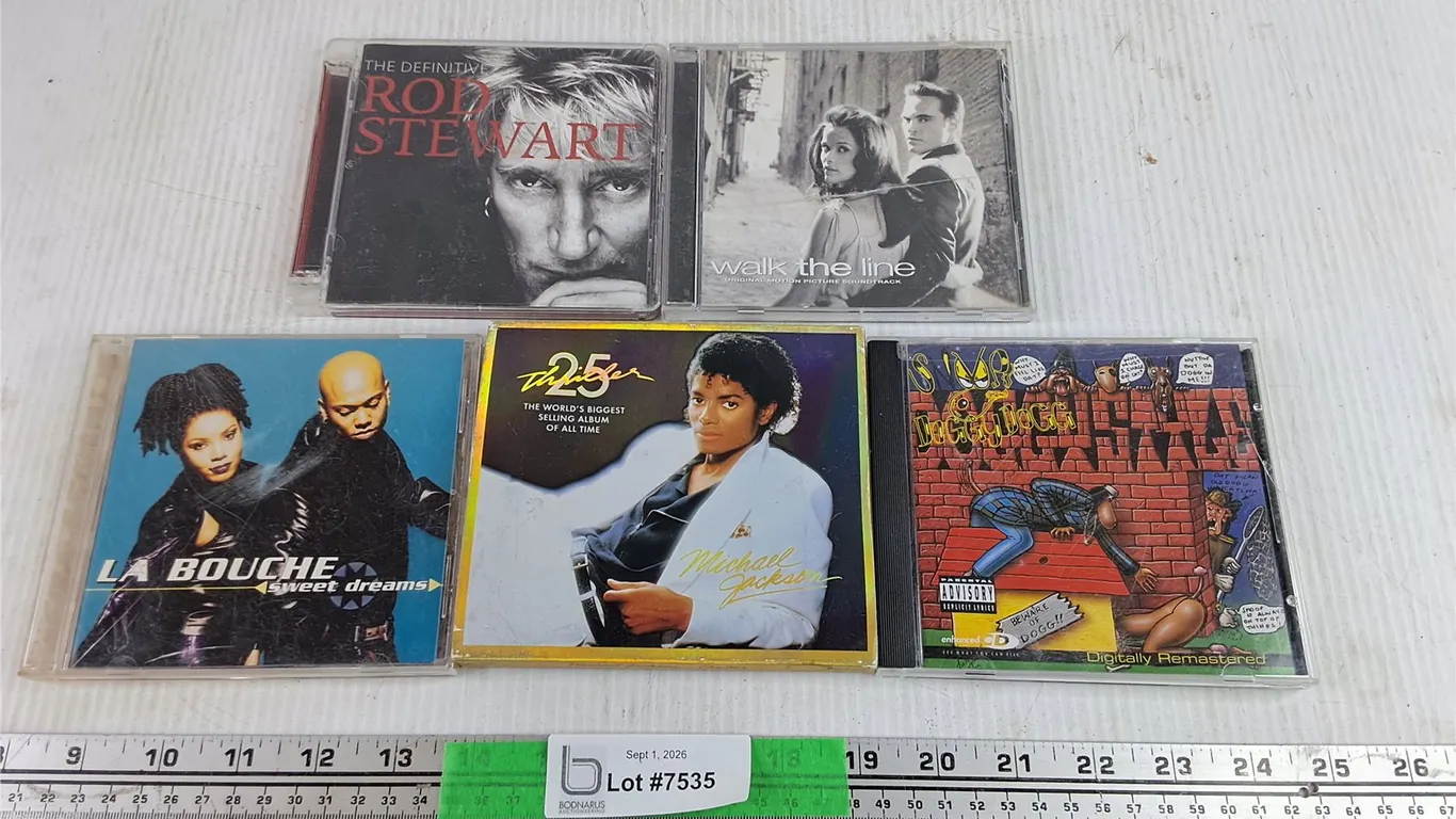 Assorted CDs - La Bouche, Rod Stewart, Michael Jackson, Misc