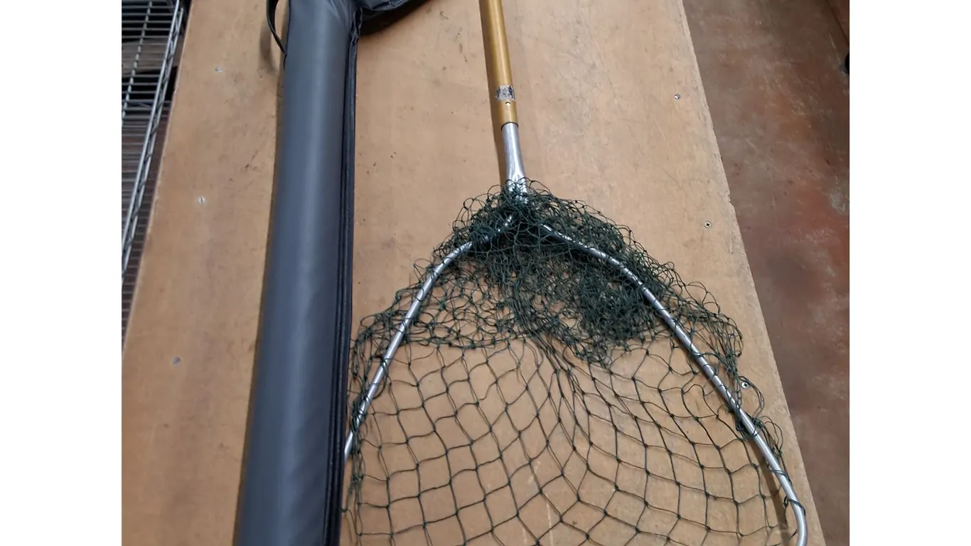 Rod Tote - 54" Length, Expandable Fish Net - 49" to 65" - Cannot Ship