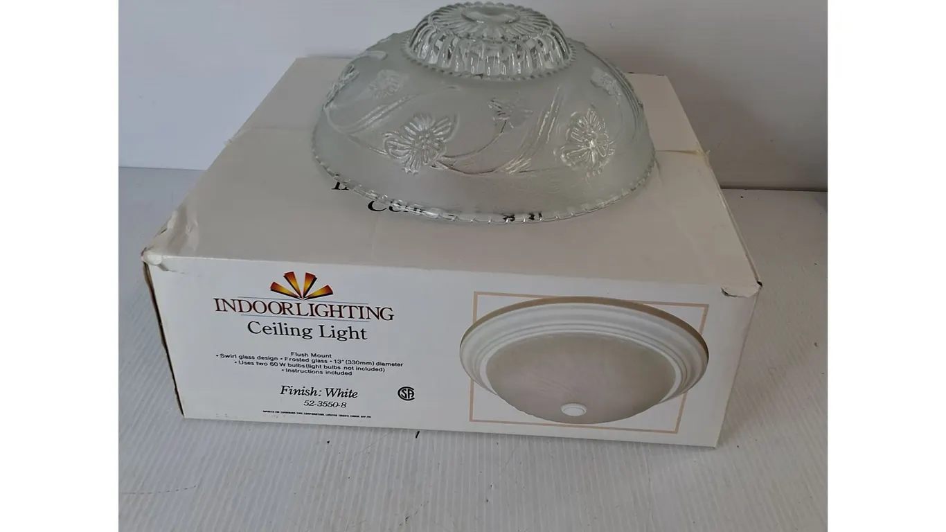 Indoor White Ceiling Light