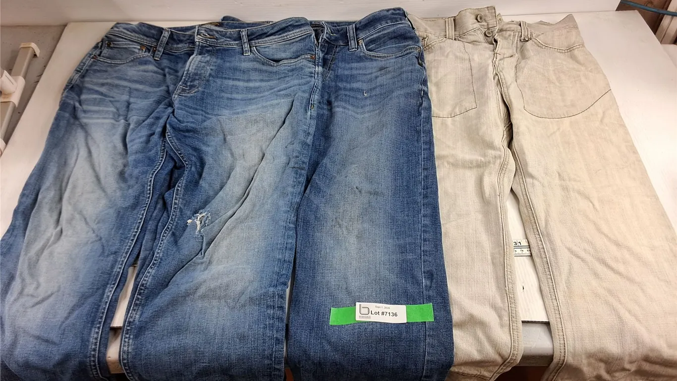 (3) Denim Jeans - Size M