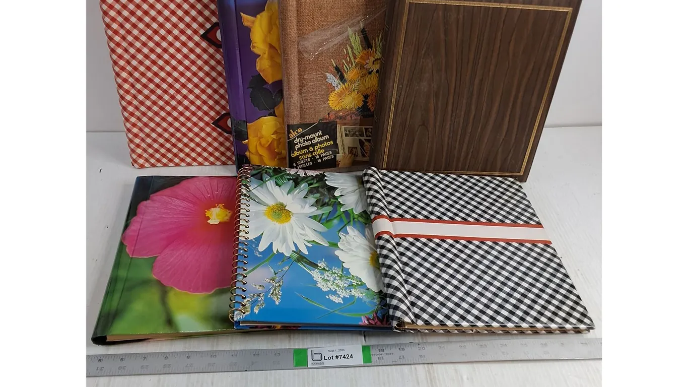 (8) Photo Albums-unused