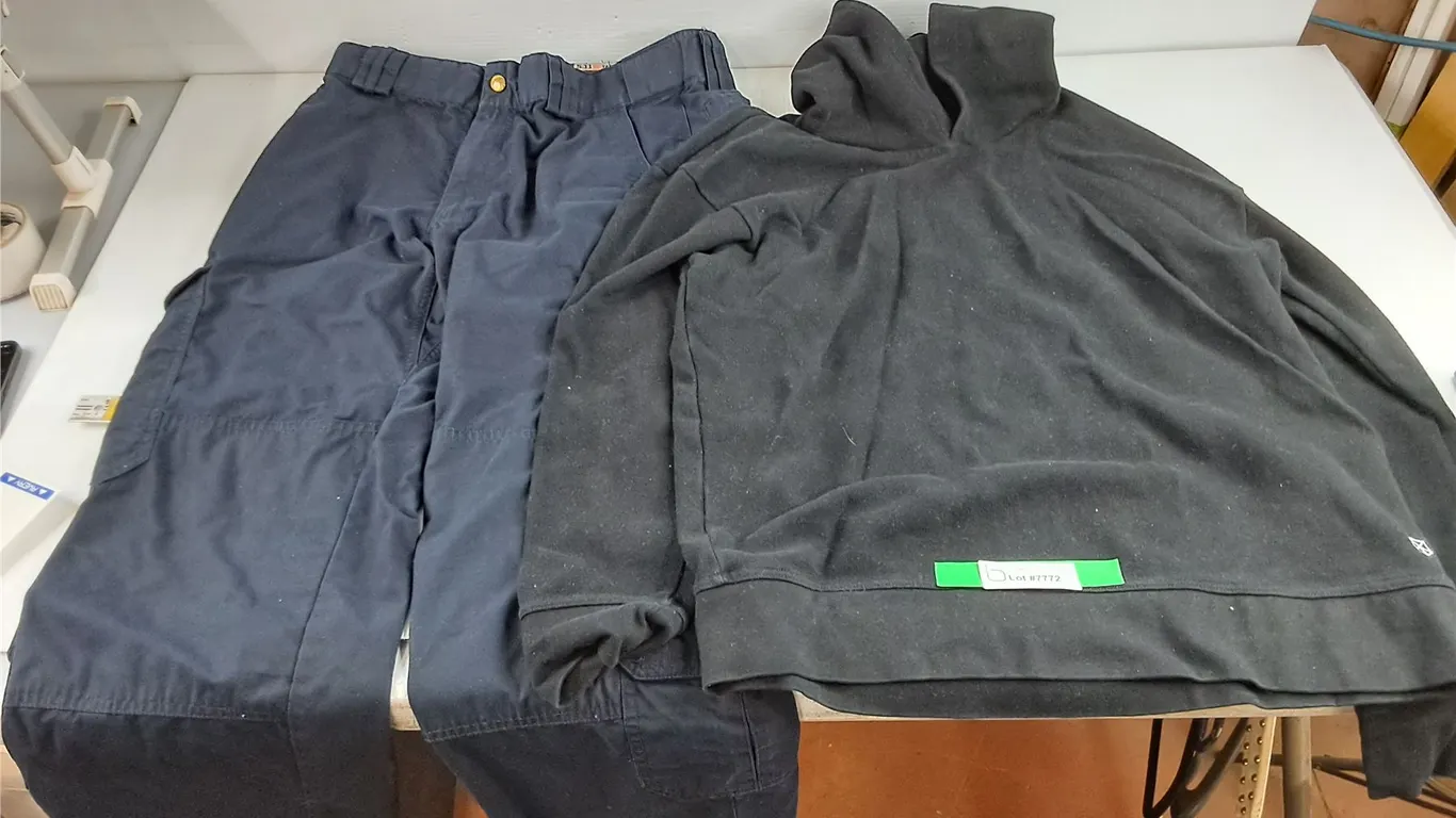 Cargo Pants & Bunny Hug - Size 36x34, M