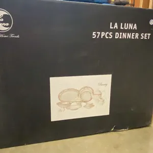 LA LUNA 57 PCS. DINNERWARE SET