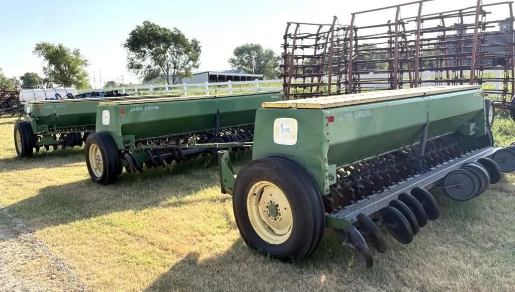 (3) John Deere 8350 Grain Drills