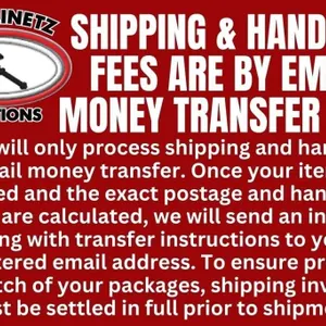 SHIPPING PAYMENT VIA HIBID CREDIT CARD ONLY