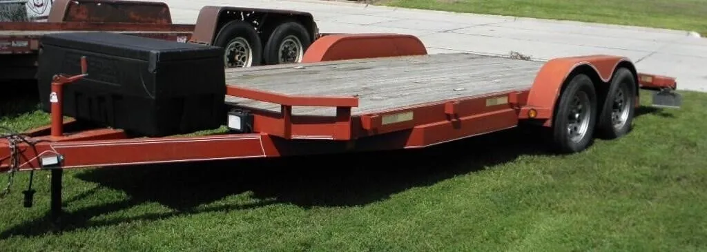 2015 TEX-MEX TANDEM AXLE TRAILER