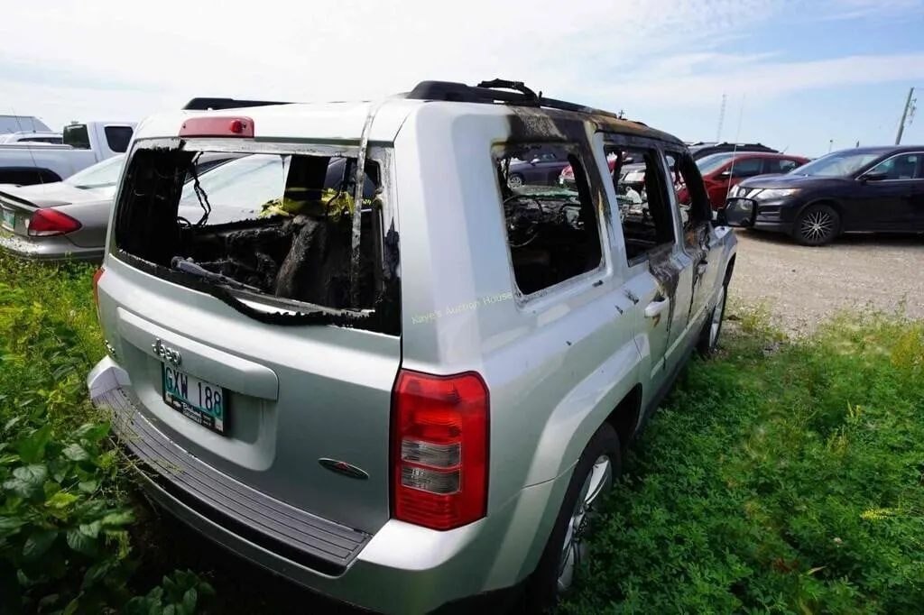 2012 Jeep Patriot (burnt) SN: 1C4NJRAB2CD549428
