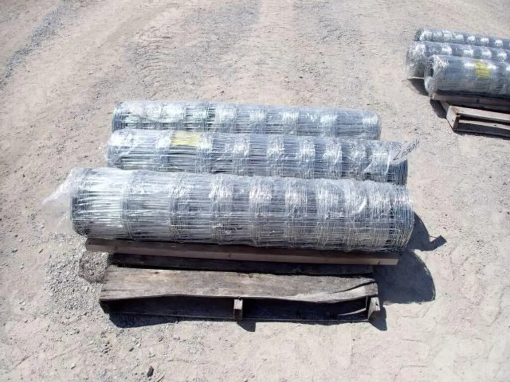 UNUSED Qty Of (3) 330 Ft Rolls Of Farm Fence
