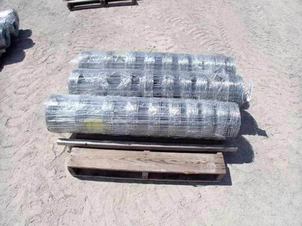 UNUSED Qty Of (3) 330 Ft Rolls Of Farm Fence