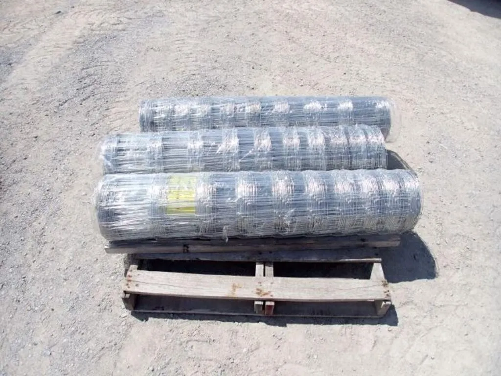 UNUSED Qty Of (3) 330 Ft Rolls Of Farm Fence