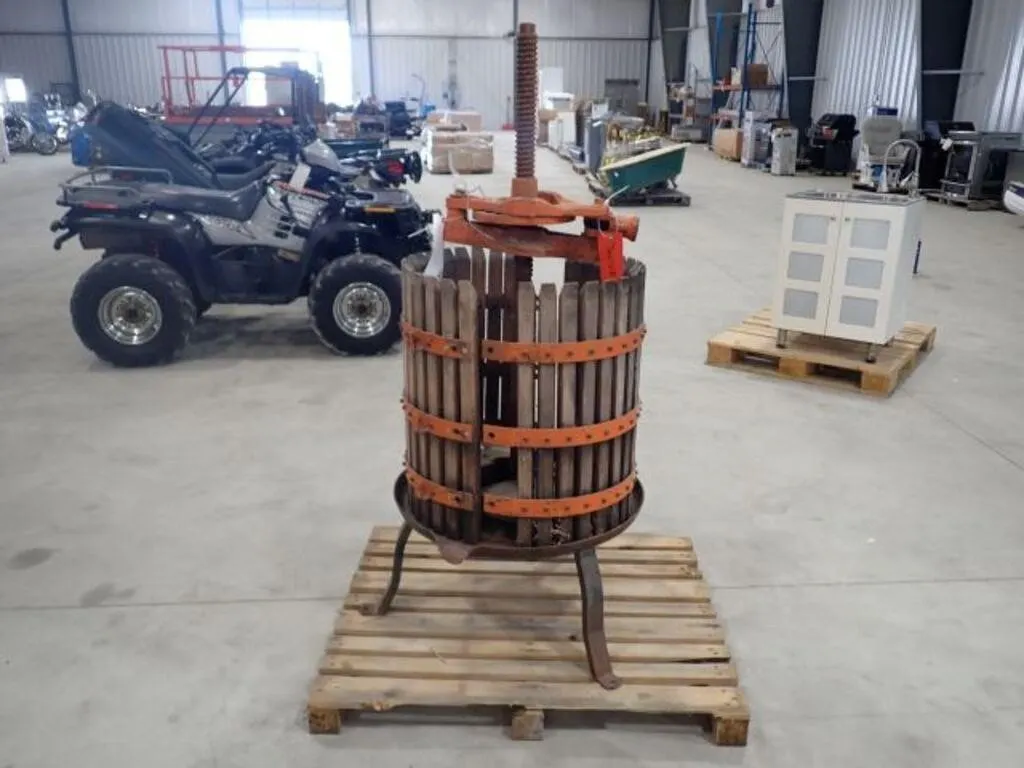 28 In. x 28 In. x 62 In. Wine Press