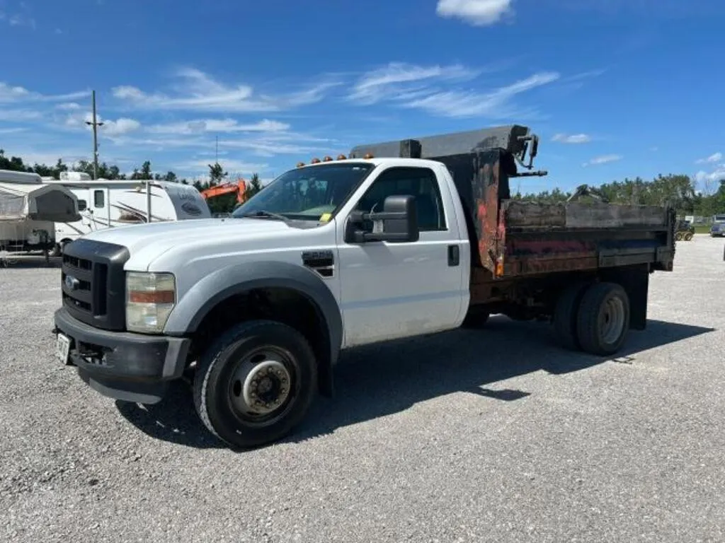 2008 Ford F-550 Super Duty 4x4 Dump Truck
