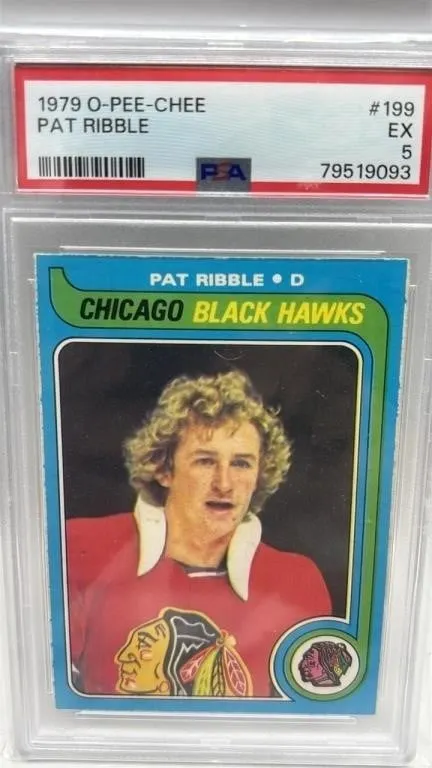 1979 Opeechee Graded PSA Card Pat Ribble