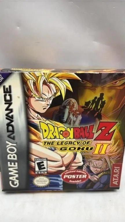 Dragonball Z Legacy of Goku Gameboy Advance box