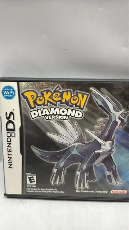 Nintendo DS Pokemon Diamond Version Empty vase