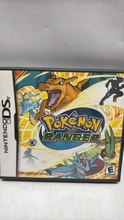Pokemon Ranger Nintendo Empty Case
