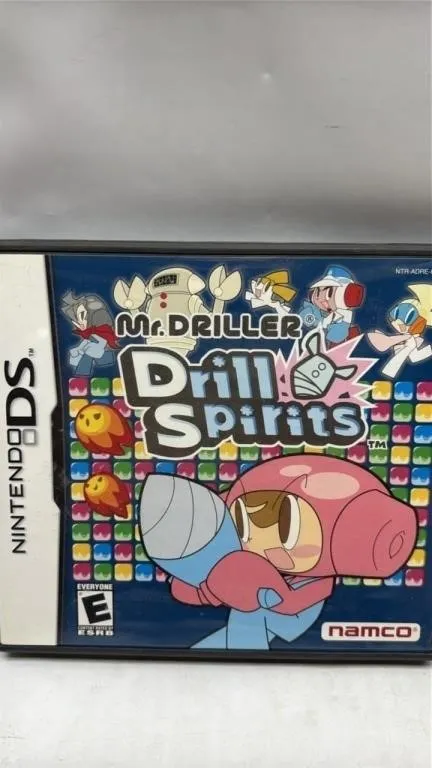 Nintendo DS Drill Spirits Empty case