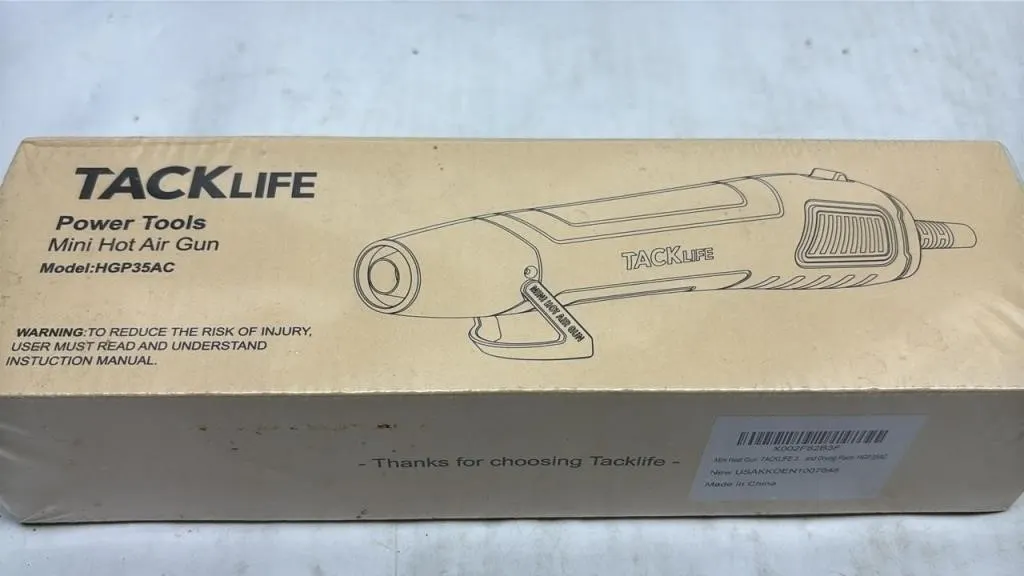 New TackLife Power Tools Mini Hot Air Gun
