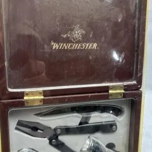 Winchester Deluxe 4 piece Tool set knife multi too